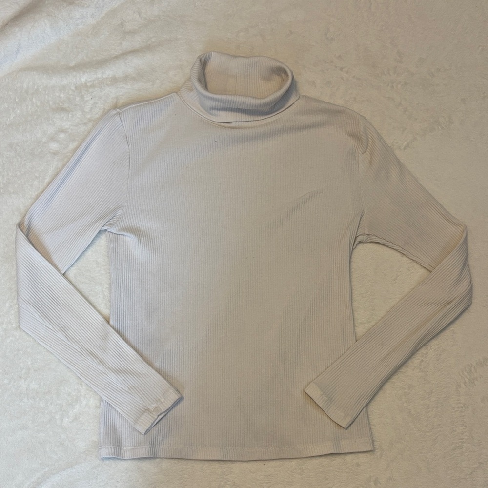 White Turtleneck